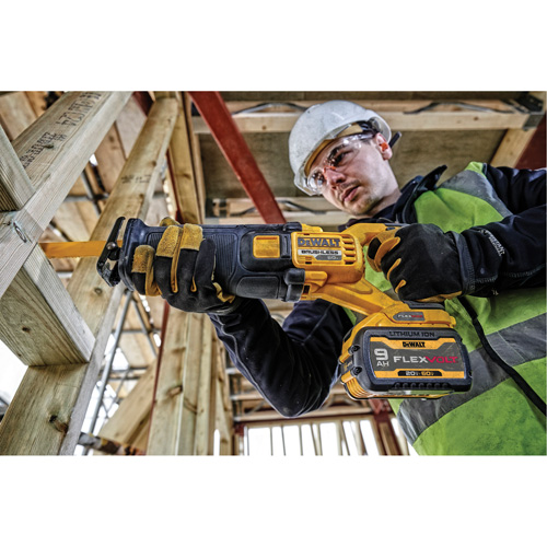 FlexVolt&reg; Max Brushless Reciprocating Saw (Tool Only), 60 V, Lithium-Ion Battery, 0-3000 SPM Equipment World