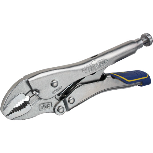 Vise-Grip&reg; Fast Release 7CR Locking Pliers, 7" Length, Curved Jaw Equipment World