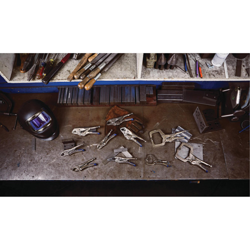 Vise-Grip&reg; Fast Release 7CR Locking Pliers, 7" Length, Curved Jaw Equipment World