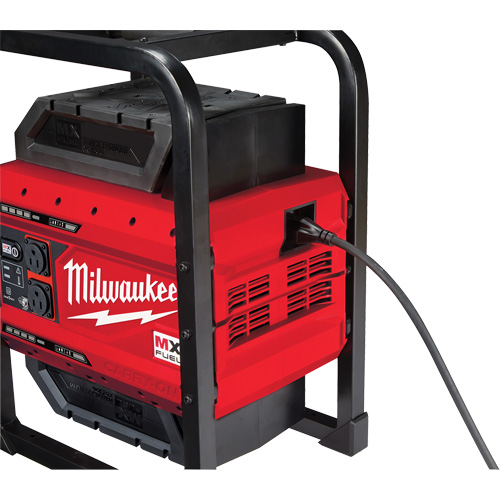 MX Fuel Carry-On Power Supply, 1800 W/3600 W, Lithium Ion, 20-4/5" H x 12" W x 15" D, 49.7 lbs. Equipment World