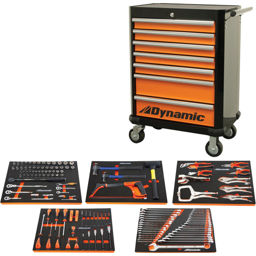 Auto Mechanic Set with Rolling Cabinet Equipment World