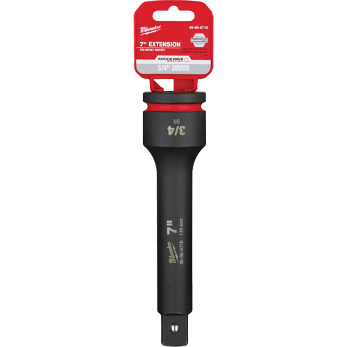 Shockwave Impact Duty Socket Extension, Impact, 3/4" Drive, 7" L Equipment World