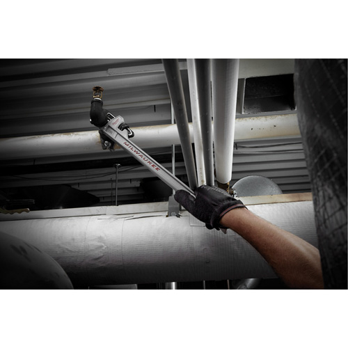 Pipe Wrench with Powerlength Handle, 1-1/2" Jaw Capacity, 10" Long Equipment World