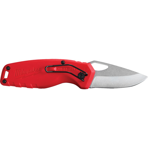 Compact Folding Knife, 2-1/2" Blade, Stainless Steel Blade, Metal Handle Equipment World
