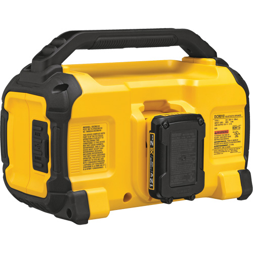 Max Jobsite Bluetooth&reg; Speaker (Tool Only), Lithium-Ion, 12 V/20 V Equipment World