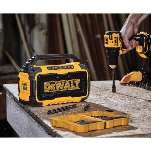 Max Jobsite Bluetooth&reg; Speaker (Tool Only), Lithium-Ion, 12 V/20 V Equipment World