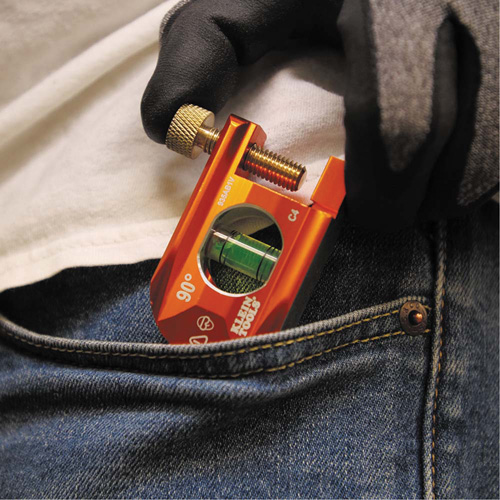 ACCU-BEND Level, 2.5" L, Aluminum, 1, Non-Magnetic Equipment World