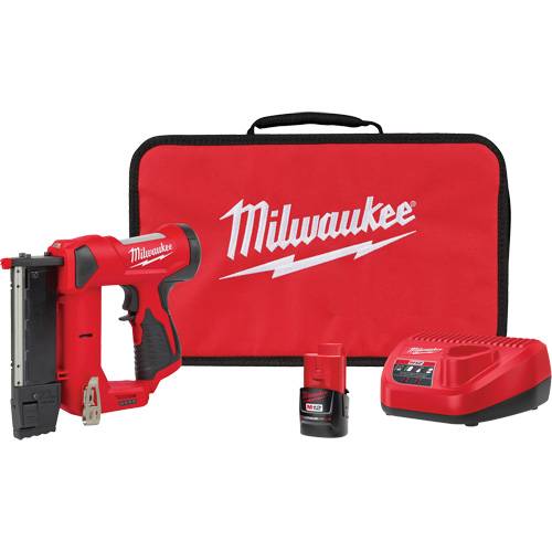 M12 23 Gauge Pin Nailer Kit, 12 V, Lithium-Ion Equipment World