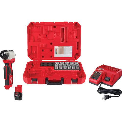 M12 Cable Stripper Kit with 17 Cu THHN/XHHW Bushings Equipment World
