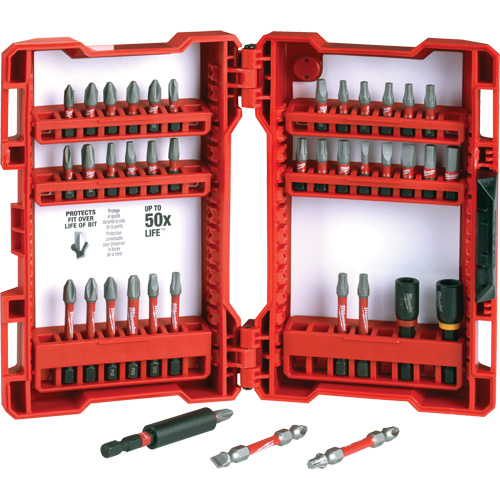 40-Piece Shockwave Impact Duty Driver Bit Set Equipment World