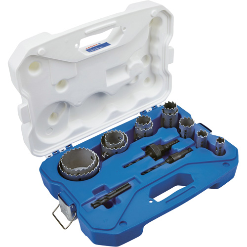 General Hole Saw Set, 11 Pieces Equipment World