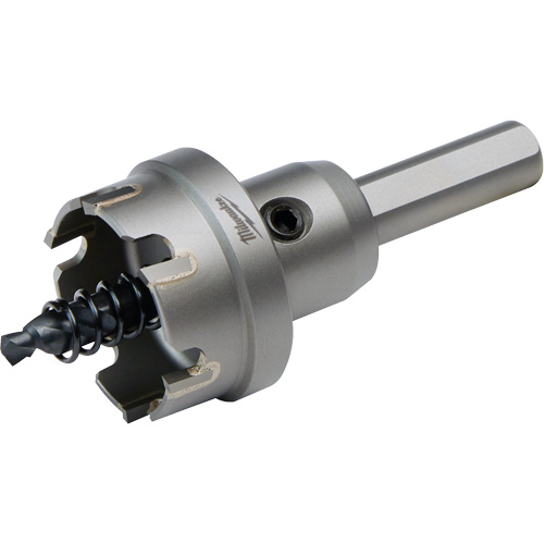 One-Piece Carbide Hole Cutters, 1-1/4", 3/16" Depth of Cut Equipment World