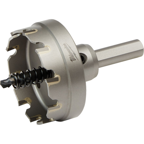 One-Piece Carbide Hole Cutters, 2", 3/16" Depth of Cut Equipment World