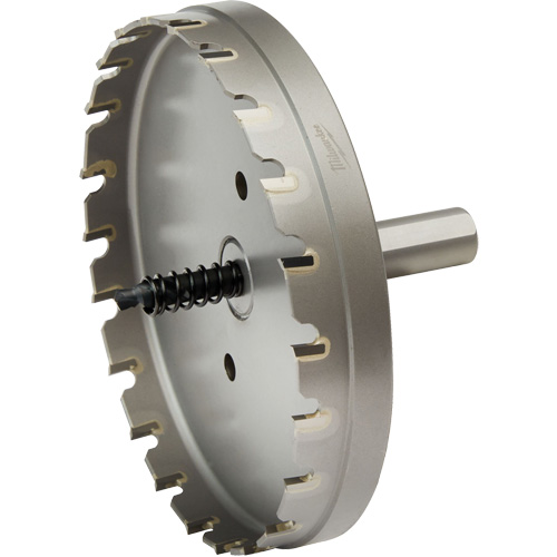 One-Piece Carbide Hole Cutters, 4-1/2", 3/16" Depth of Cut Equipment World