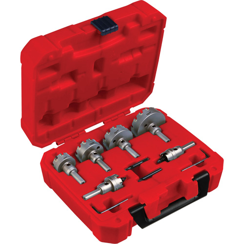 One-Piece Carbide Hole Cutter Set, 8 Pieces, Carbide Equipment World