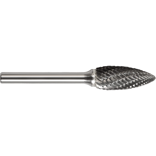 Drillco&reg; Magnum Double Cut Solid Carbide Burr, SF-5, 1/2" Dia., 1" Depth of Cut Equipment World