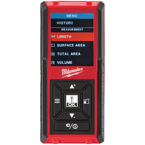 Laser Distance Meter, 0' - 330' (0 m - 100.6 m) Range, Digital (Electronic) Equipment World