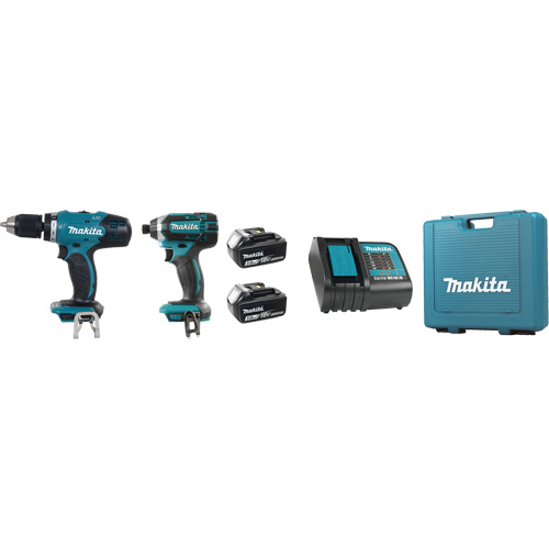 LXT&reg; 2 Tool Combo Kit, Lithium-Ion, 18 V Equipment World