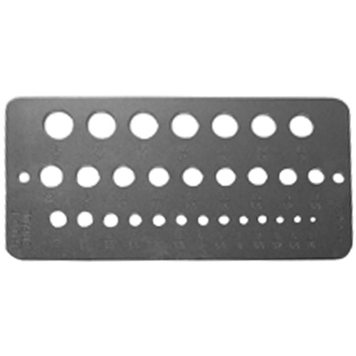 Drillco&reg; Wire Sizes Drill Gauge Equipment World