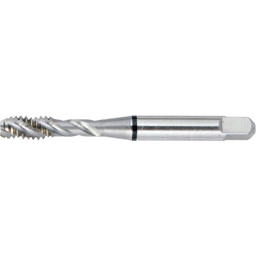 Drillco&reg; Spiral Flute Hand Tap, High Speed Steel, 4-40 Thread Equipment World