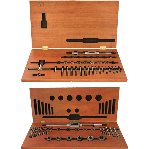 Drillco&reg; Tap & Hex Die Set, 58 Pieces Equipment World