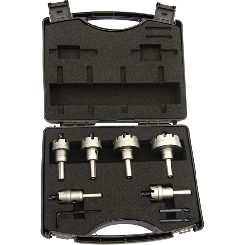 Drillco&reg; TCT Hole Cutter Set, 6 Pieces Equipment World
