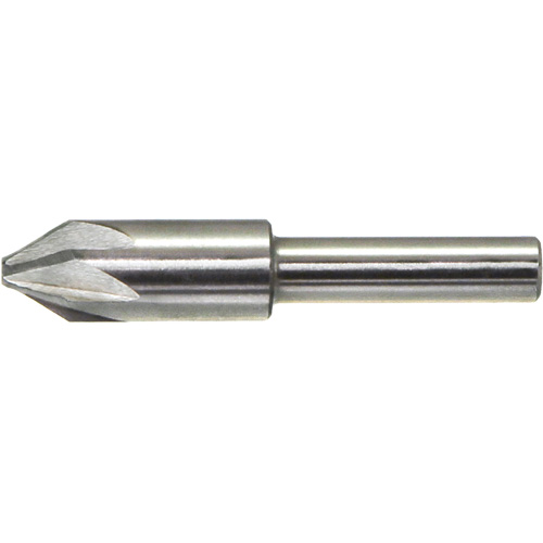 Drillco&reg; Chatterless Countersink, 1/4", High Speed Steel, 82° Angle, 6 Flutes Equipment World