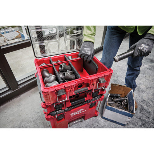 Packout Deep Organizer, 15-1/5" x 19-7/10" x 7", Red Equipment World