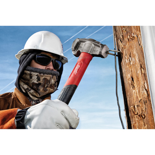 4-in-1 Lineman's Hammer, 32 oz., Fibreglass Handle, 15" L Equipment World
