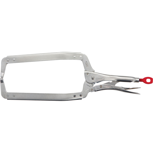 Torque Lock Locking Pliers with Regular Jaws, 18" Length, C-Clamp Equipment World