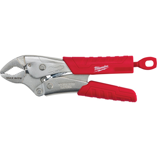 Torque Lock MaxBite Locking Pliers, 7" Length, Curved Jaw Equipment World