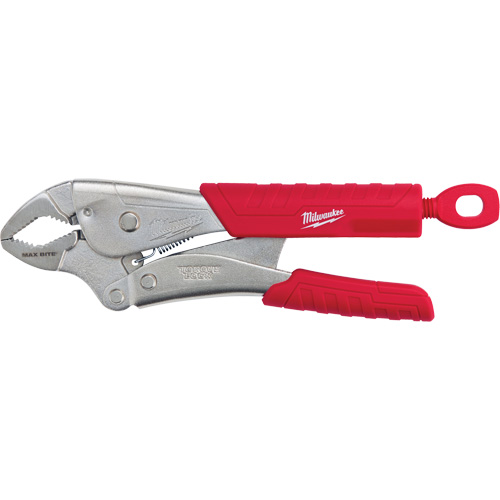 Torque Lock MaxBite Locking Pliers, 10" Length, Curved Jaw Equipment World