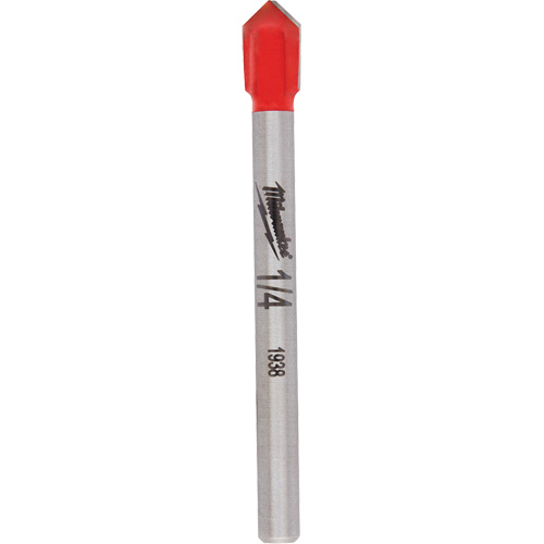 Glass & Tile Bit, 1/4", Carbide Equipment World