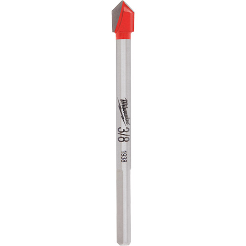 Glass & Tile Bit, 3/8", Carbide Equipment World
