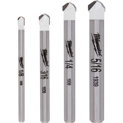 Natural Stone Bit Set, 4 Pieces, Carbide Equipment World