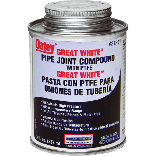 Great White&reg; Pipe Joint Compound with PTFE Equipment World