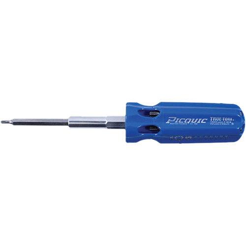 True Torx Multi-Bit Screwdriver, Plastic Handle Equipment World