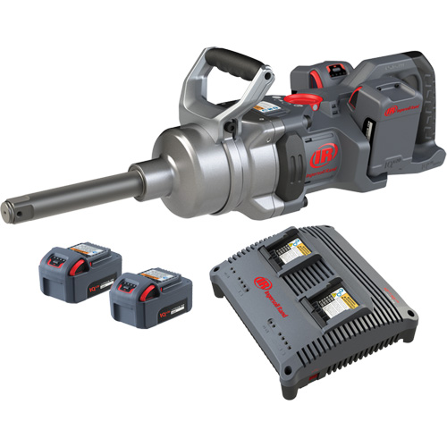 Ensemble de cl&eacute;s &agrave; chocs sans fil &agrave; couple &eacute;lev&eacute; avec enclume de 6", 20 V, Mandrin 1" Equipment World