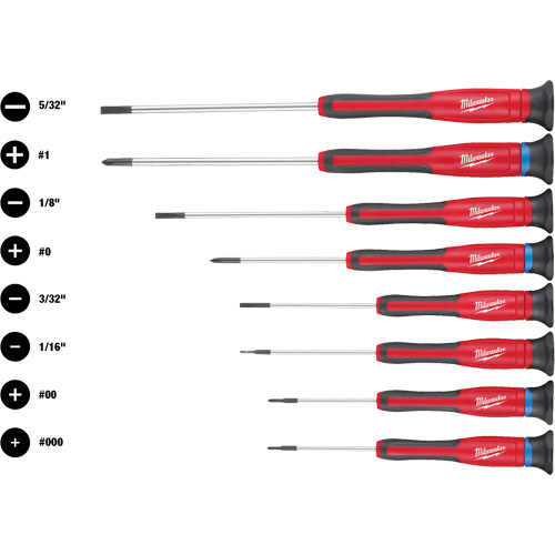 Precision Screwdriver Set, 8 Pcs. Equipment World