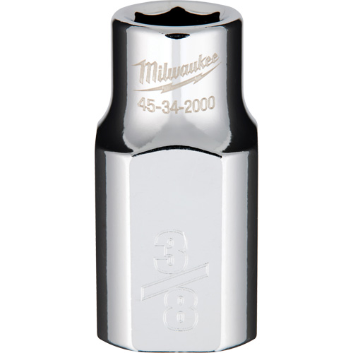 SAE Socket with Four Flat Sides, 3/8", 1/2" Drive, 6 Points Equipment World