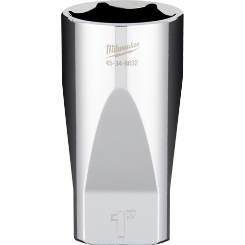 SAE Socket with Four Flat Sides, 1", 3/8" Drive, 6 Points, Deep Equipment World