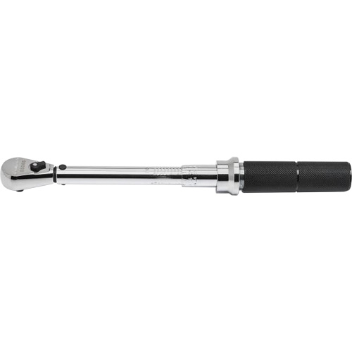 Micrometer Torque Wrench, Click, 3/8" Square Drive, 30 - 250 in-lbs./4.52 -  29.38 N.m Equipment World