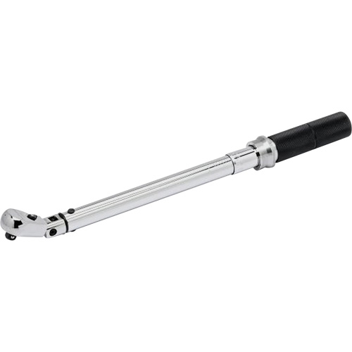 Micrometer Torque Wrench, Click, 3/8" Square Drive, 10.17 - 105.1 N.m/5 - 75 ft-lbs. Equipment World