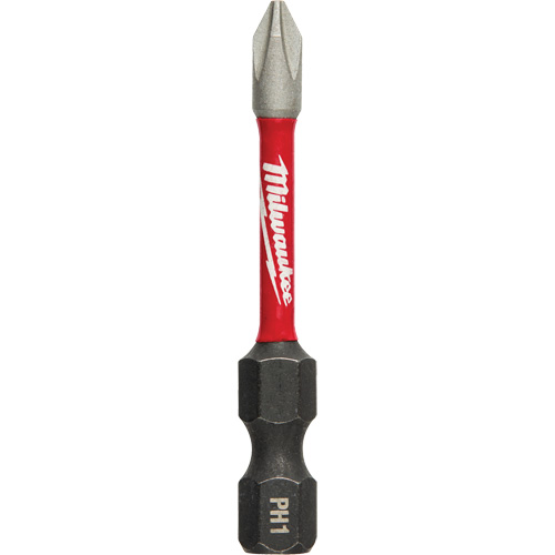 Shockwave Impact Duty Power Bit, Phillips, #1 Tip, 1/4" Drive Size, 2" Length Equipment World
