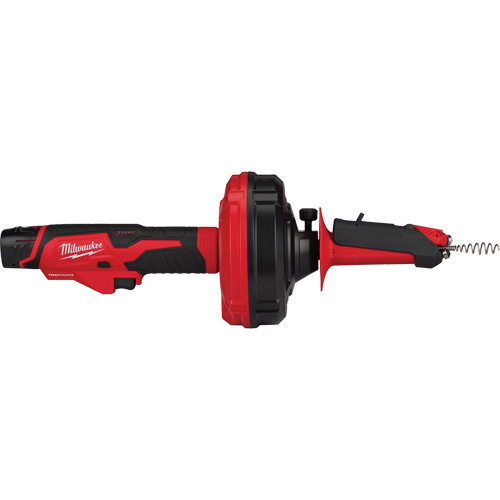 Trapsnake Auger with Cable Drive Automatic Feed & Retract, Powered, 25' Cable Length, 1/4" Cable Diameter Equipment World