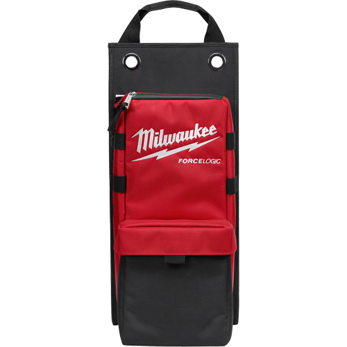 Utility Crimper & Cutter Bag, Nylon, 2 Pockets, Black/Red Equipment World