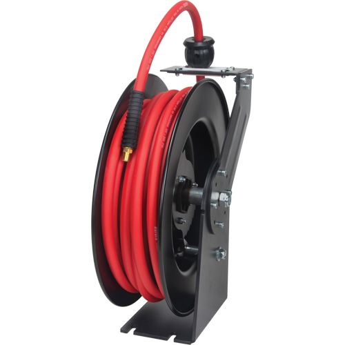 Hose Reel, Air/Water, 1/2" x 50', Single Hose, 300 psi Equipment World