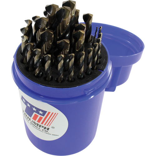 Triumph&reg; Drill Bit Set, 115 Pieces, High Speed Steel Equipment World
