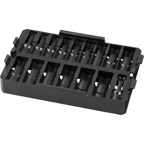 Packout Removable 16-Piece Organizer for Shockwave Impact Duty 1/2" Drive Sockets Equipment World