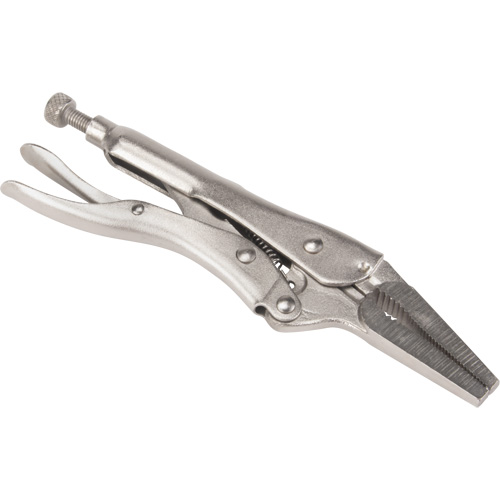 Locking Pliers with Wire Cutter, 6-1/2" Length, Long Nose Equipment World